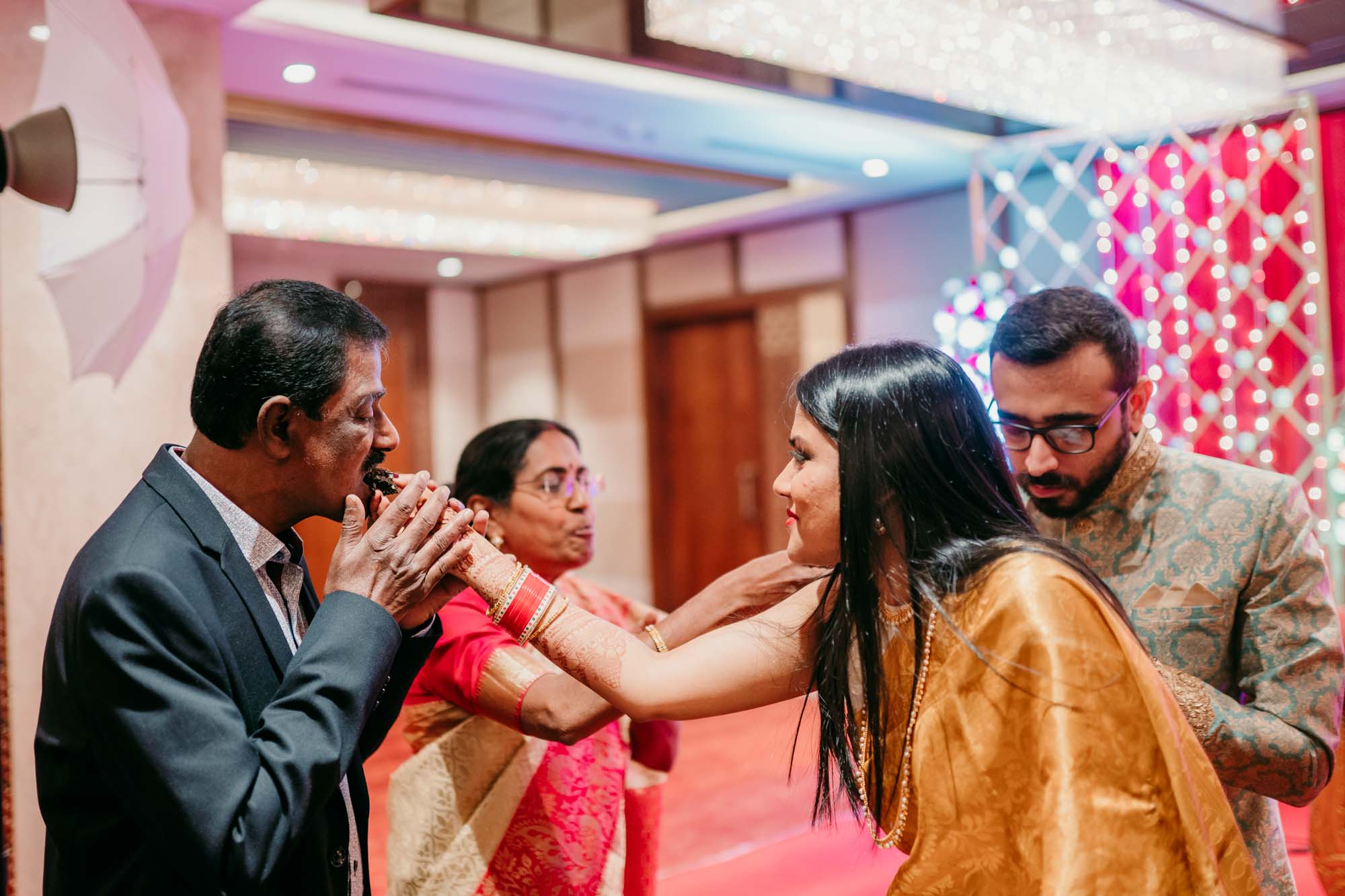 Monica & Saurabh Reception — photo 17